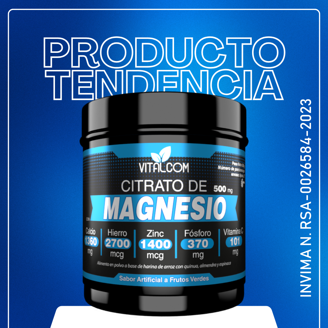 Citrato de Magnesio en Polvo