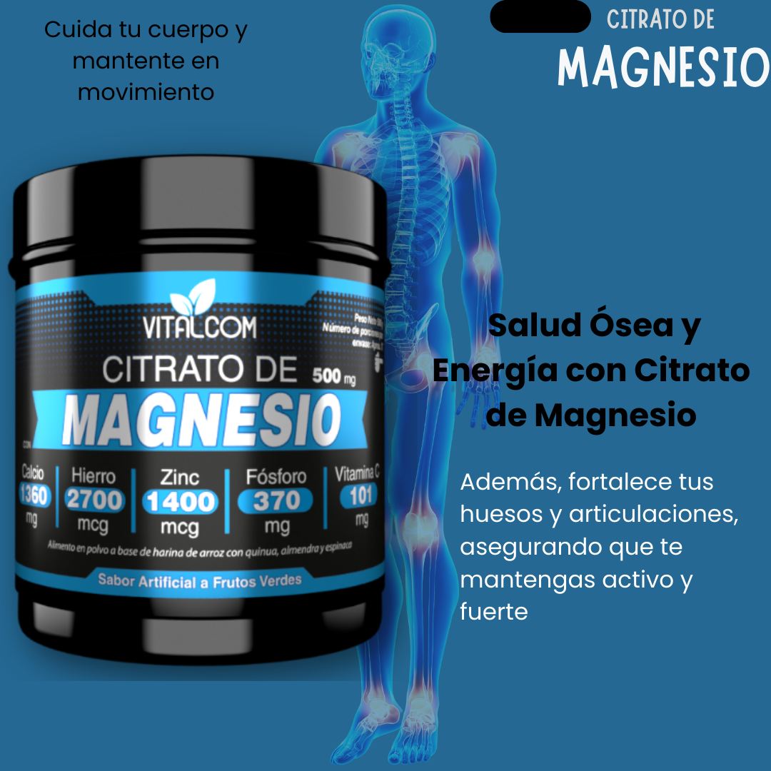 Citrato de Magnesio en Polvo