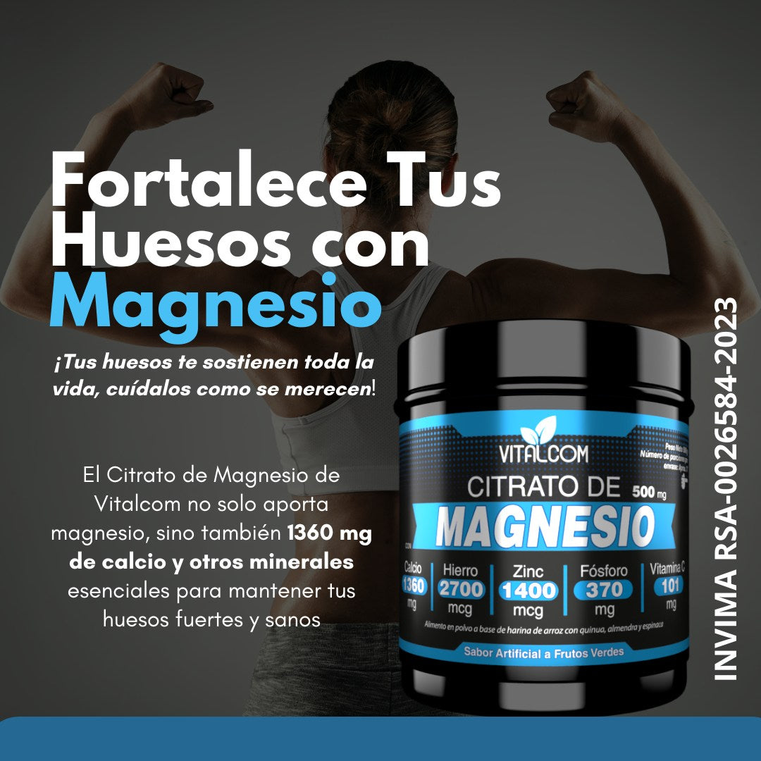 Citrato de Magnesio en Polvo