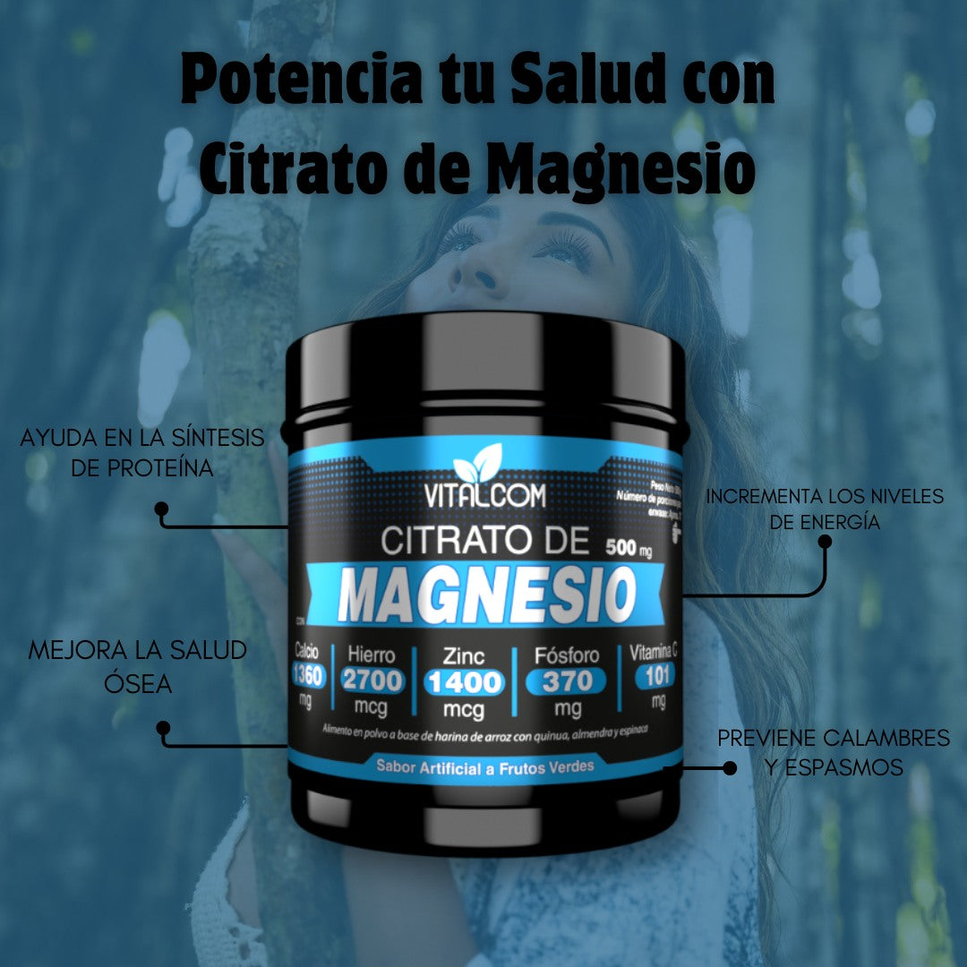 Citrato de Magnesio en Polvo