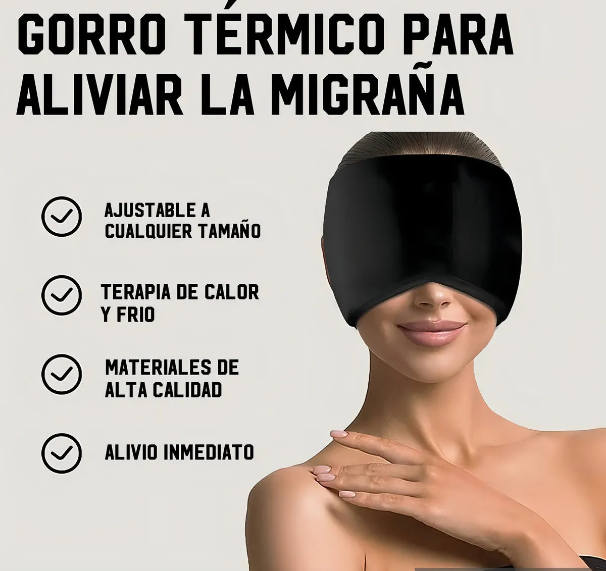 GORRO CONTROL DE MIGRAÑA