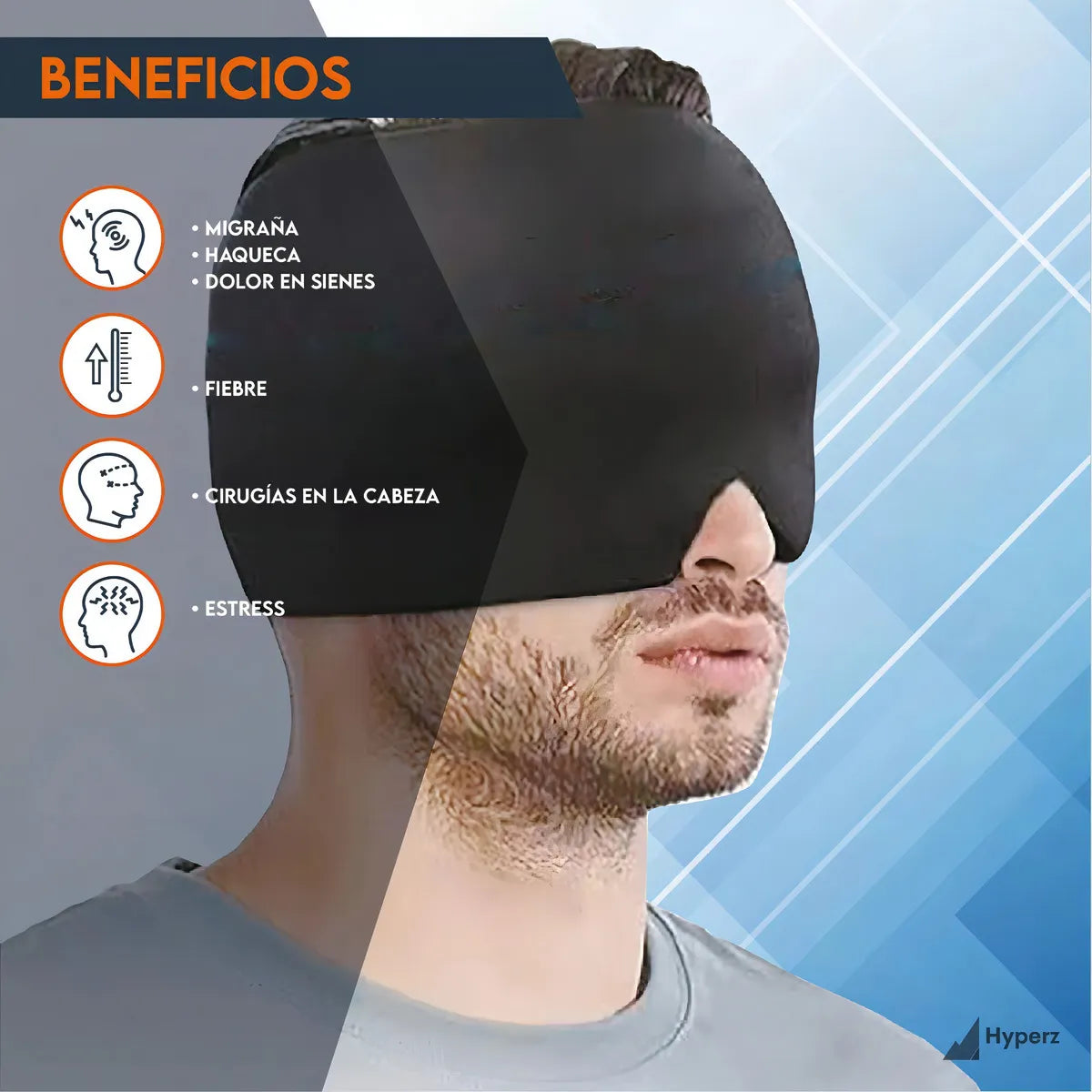 GORRO CONTROL DE MIGRAÑA