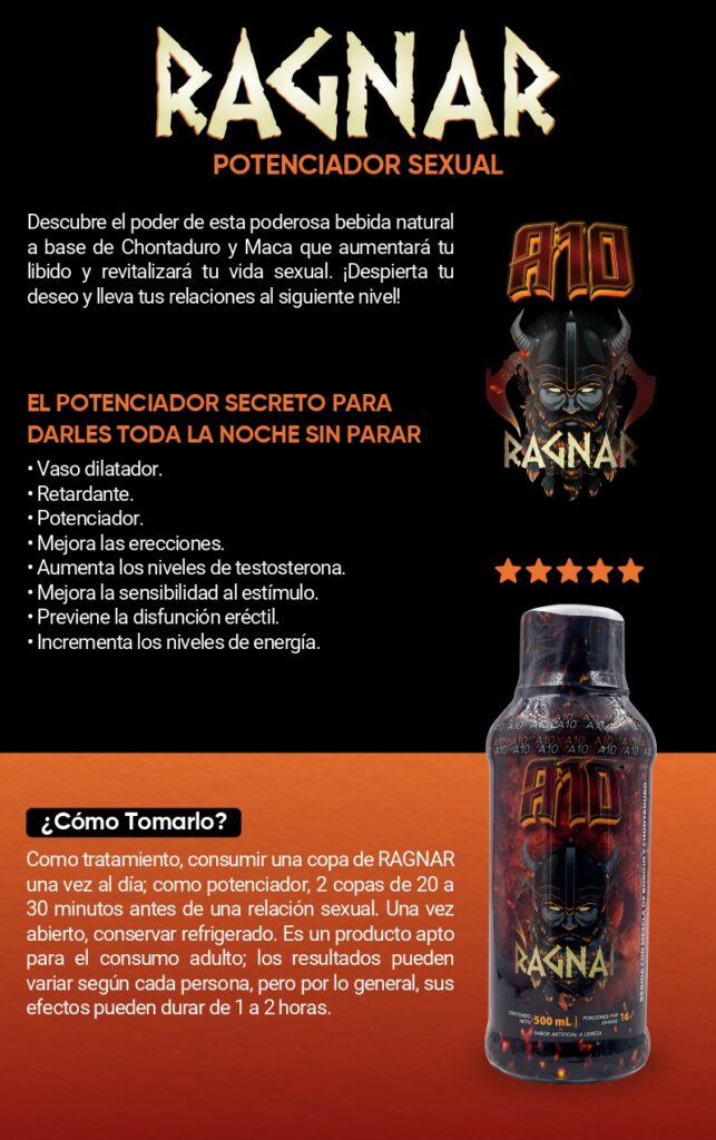 RAGNAR → Tu Aliado en Potencia Íntima
